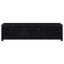 Arnaud - 3 Piece TV Stand Set With Storage - Black