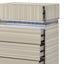 Leonor - 5 Drawer Chest - Gray