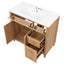 Bathroom Vanity With Sink, Soft Close Doors & Drawers - Wood