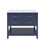 Bathroom Vanity With Ceramic Sink, Tip Out Tray & 2 Full Extension Drawers