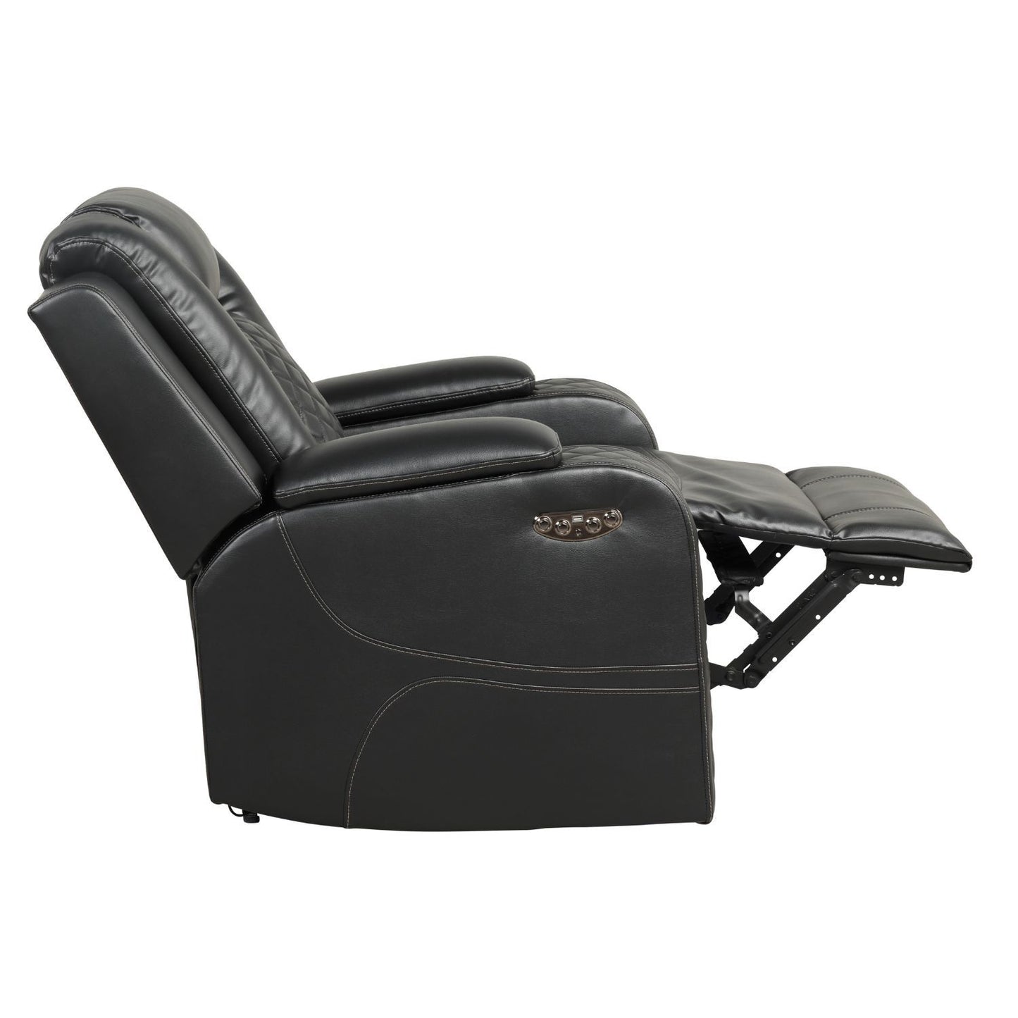 Benz - LED & Power Recliner With Adjustable Headrests And Ambient LED Lighting