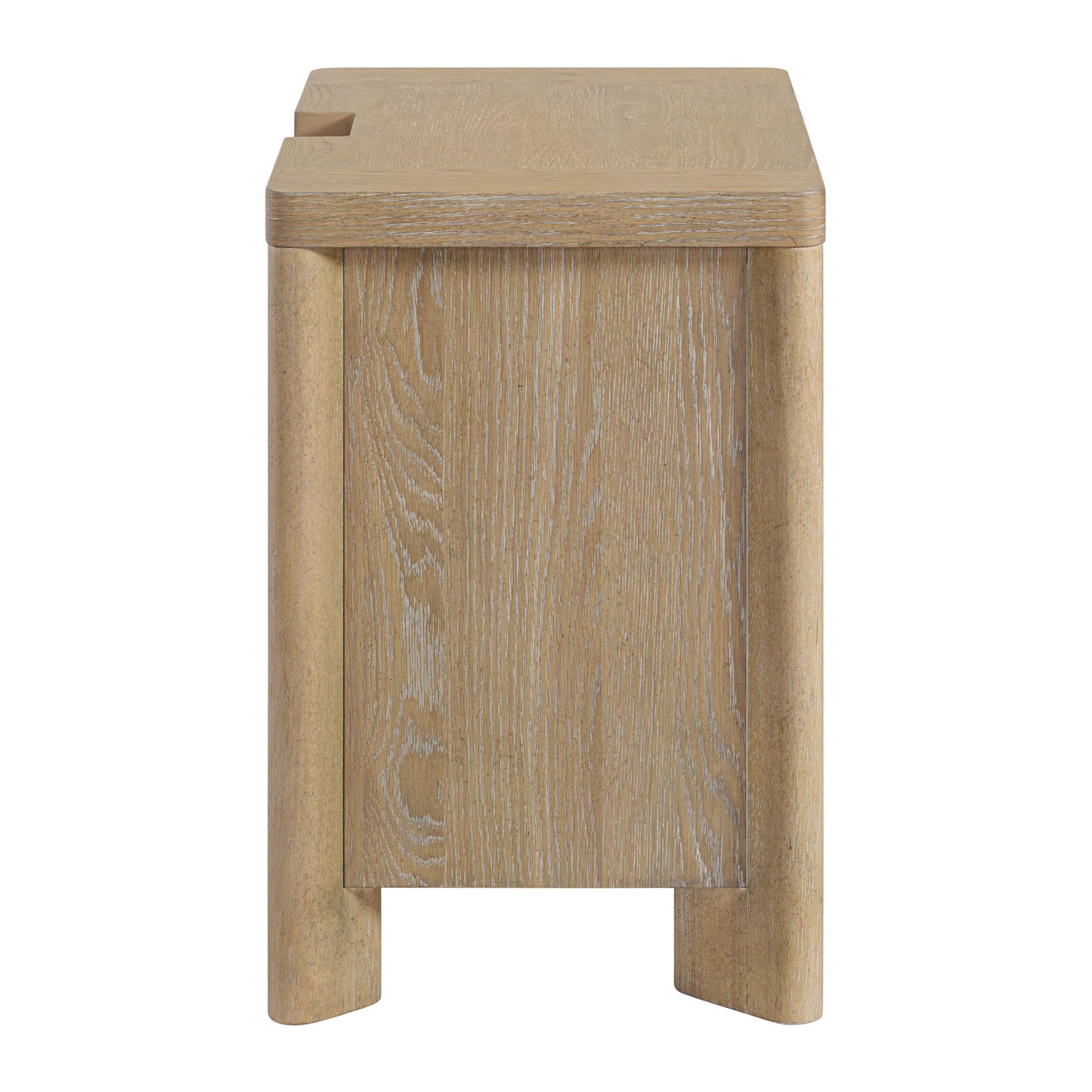 3 Drawer Nightstand - Tan