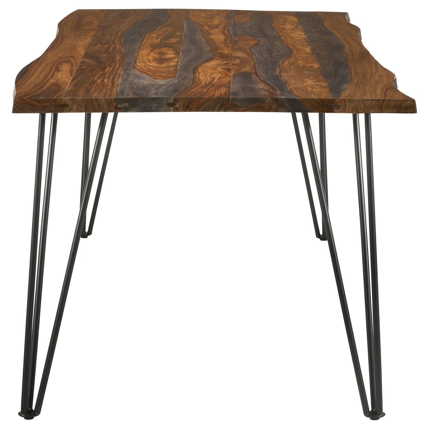 Neve - Sheesham Live Edge Dining Table - Gray