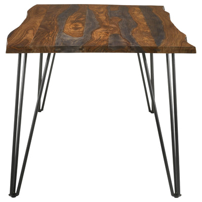 Neve - Sheesham Live Edge Dining Table - Gray