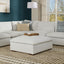Jasmine - Ottoman - Gray