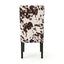 Contemporary Dining Chair With Rubberwood Legs (Set of 2)