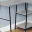 Computer Desk, Home Office, Corner, Storage Shelves, L Shape, Work, Laptop, Contemporary, Modern