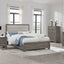 Funston - 4 Drawer Chest Of Drawers With Bar Handles - Brown Oak