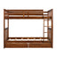 Bunk Bed With Ladders And 2 Storage Drawers