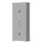 Multi Functional Storage Cabinet With Adjustable Shelves, 2 Drawers, Door Shelves