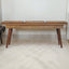 Larissa - Triple Accent Cane Bench - Beige