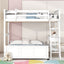 Full Over Full Bunk Bed With Desk