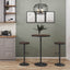 Dakota - Industrial Adjustable Bar Dinette Table