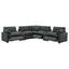 Modular Power Reclining With Lift Top Consoles, 7 Piece Configuration - Dark Gray