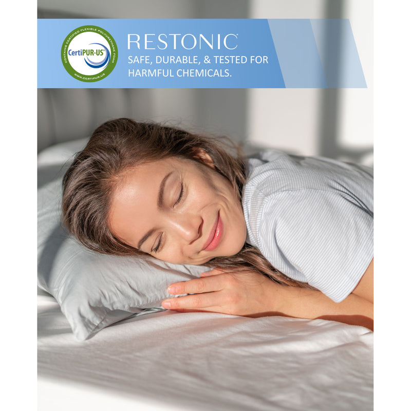 Comfort Care - 9" 2 Sided Foam Core Mattress, Medium Comfort