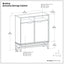 Banting - Entryway Storage Cabinet - Walnut Brown