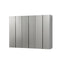 Nova Series - Garage Cabinet Set D, 3 Piece, Soft Closing, Wall Mounted - Metallic Gray