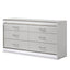 Glam - 6 Drawer Dresser & LED Lighting (Includes Dresser Only) - White