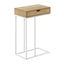Accent Table, C - Shaped Contemporary & Modern Design