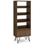 Chase - Tall Bookcase - Rustic Natural Aged Brown