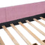 Upholstered Daybed With Ergonomic Design Backrest