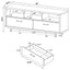Drawer Storage TV Console