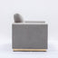 Valin - Linen Sofa For Living Room - Gray