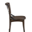 Kaelyn - Metal Side Chair (Set of 2) - Dark Oak