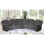 Challenger - Recliner Sectional Sofa, Built In USB, C Ports & Bluetooth