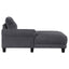Verona - Loose Back Sectional Sofa - Gray
