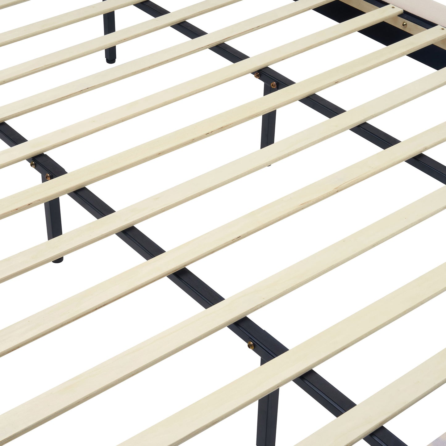 Chunky - California King Bed Frame - Beige