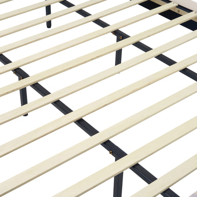 Chunky - California King Bed Frame - Beige
