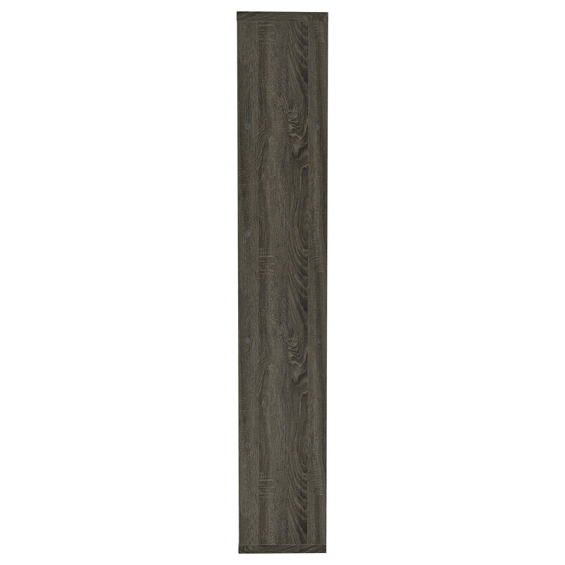 5 Shelf Bookcase - Gray
