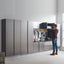 Nova Series - Wall Mounted Utility Storage Garage Cabinet - Dark Gray