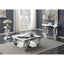 Empire - Square Side End Table - Silver