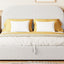 Upholstered Platform Bed With Hydraulic Storage System