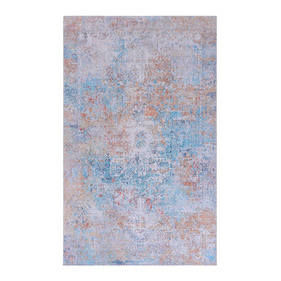 Maval - 6' X 9' Washable Area Rug - Yellow
