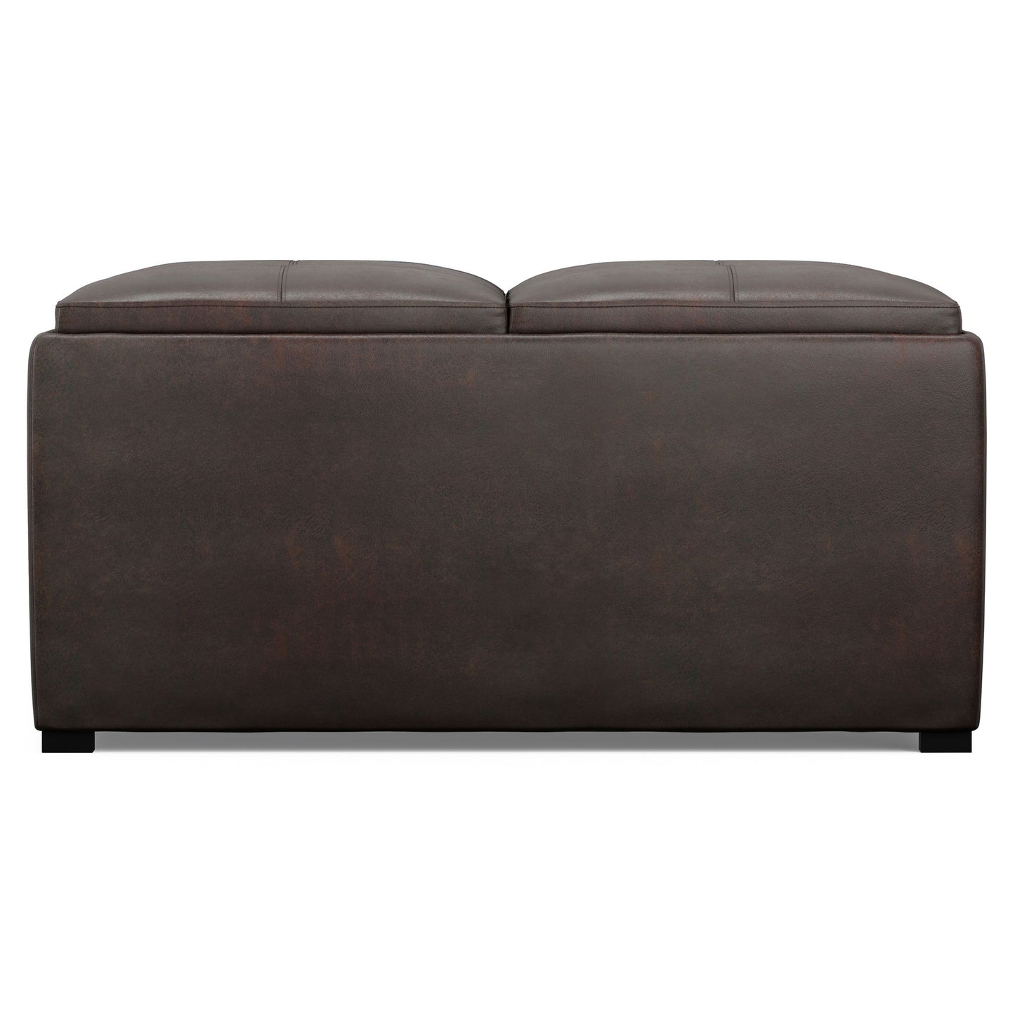 Avalon - Upholstered Square Coffee Table Storage Ottoman