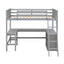 Loft Bed With Shelves With Desk