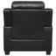 Winchell - Upholstered Padded Arm Tufted Accent Chair - Black