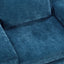 Upholstered Accent Chair With Wide Armrests And Ergonomic Back Support