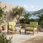 Perla - Contemporary Club Chair With Water Resistant Cushionі