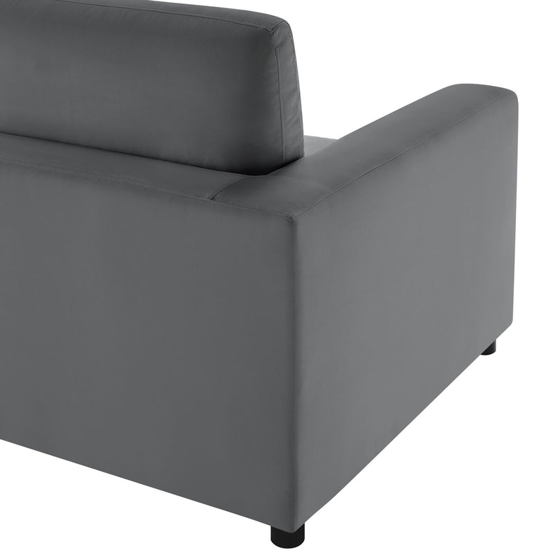 Caylie - Modular 5 Piece Sectional - Charcoal