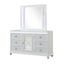 Abigale - Mirror For Dresser Top Made With LED (Includes Only Mirror) - White