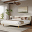 Chunky - California King Bed Frame - Beige