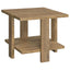 Square End Table - Mango Color
