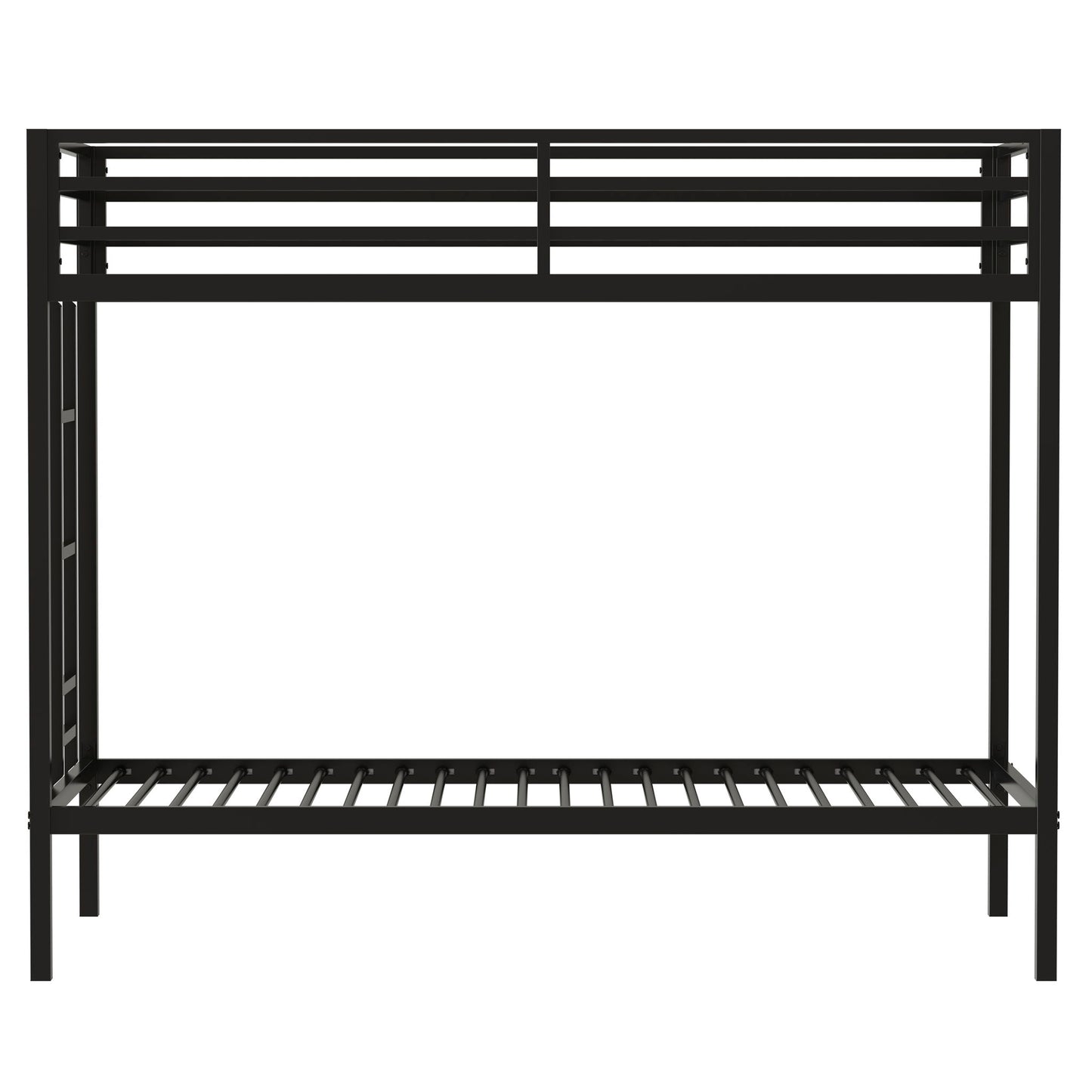 Adam - Twin Over Twin Bunk Bed - Black