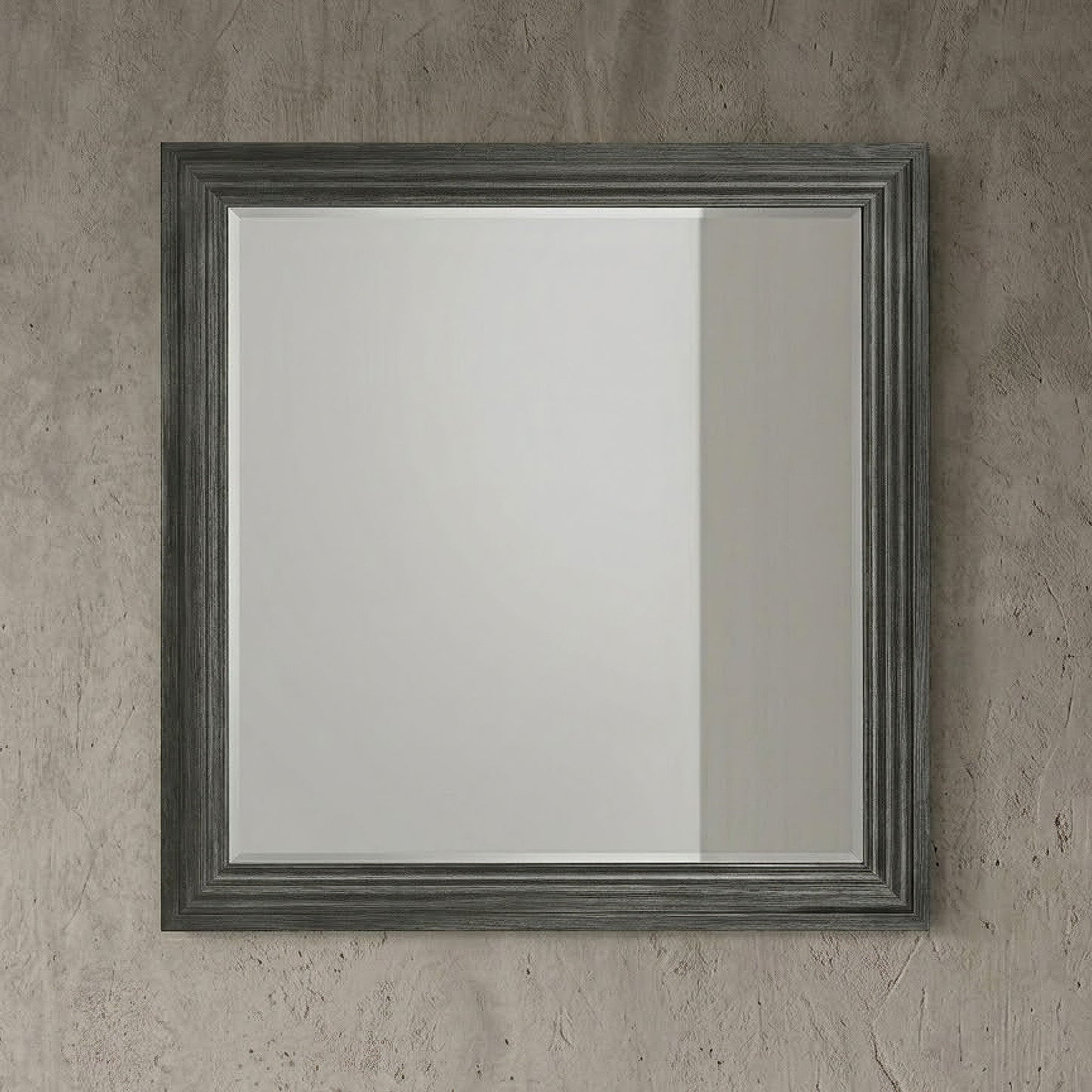 Colorado - Square Mirror (Dresser Not Included) - Charcoal