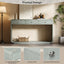 Console Table With 3 Drawers And Display Shelf