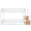 Bunk Bed With Storage Ladder, Compact Design